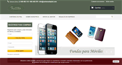 Desktop Screenshot of carterasdepiel.com